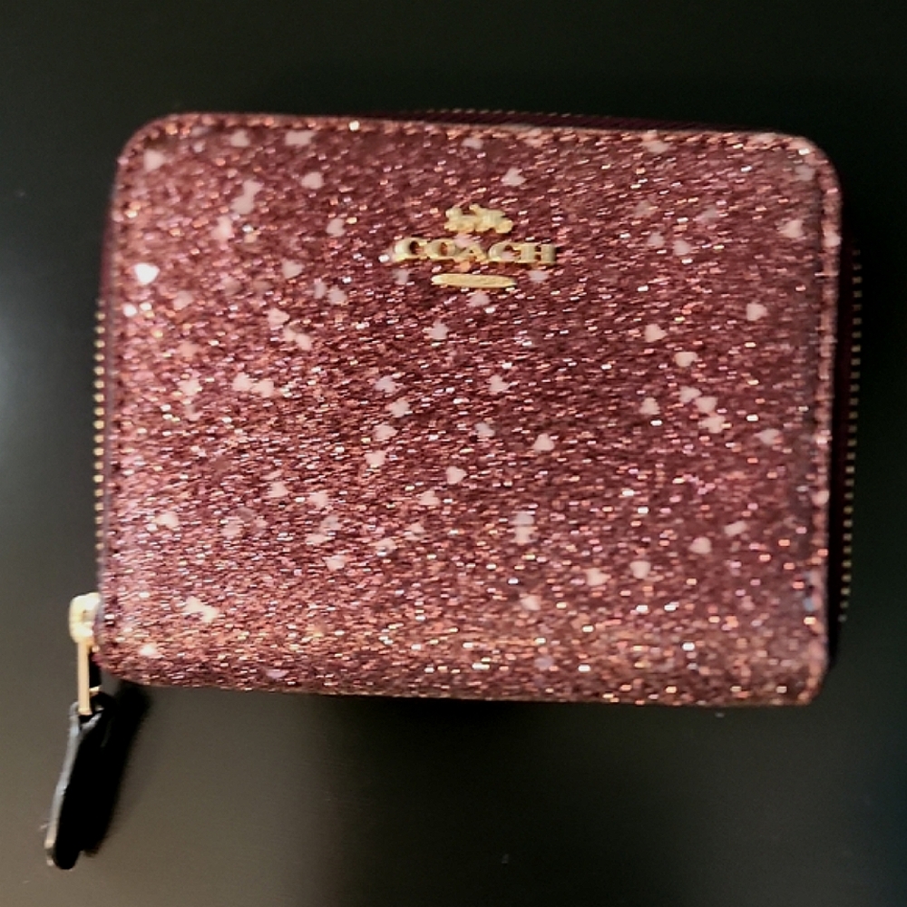 Coach Sparkling Pink Wallet